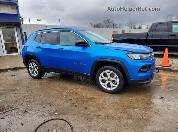 3C4NJDBN3ST527751 2025 JEEP COMPASS Blue წინა მარჯვენა