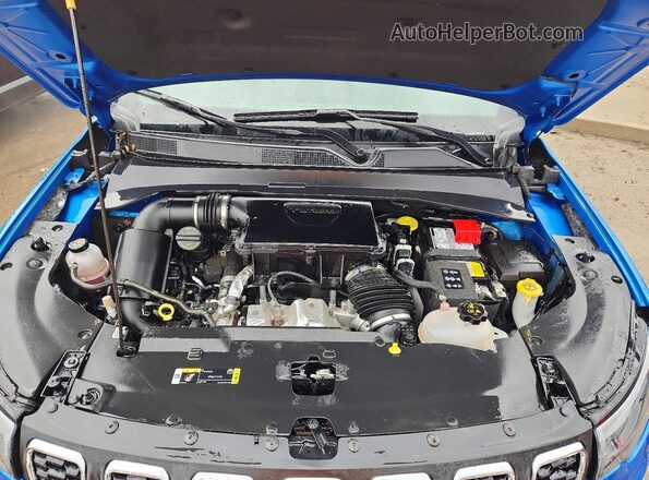 3C4NJDBN3ST527751 2025 JEEP COMPASS Blue ძრავის განყოფილების ხედი