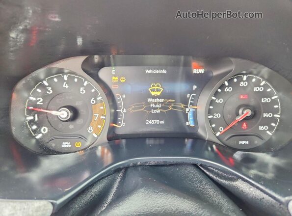 3C4NJDBN3ST527751 2025 JEEP COMPASS Blue ხელსაწყოთა პანელის ხედი
