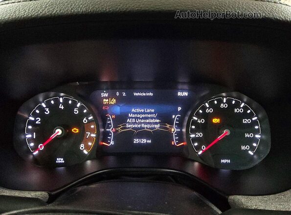 3C4NJDBN4ST575839 2025 JEEP COMPASS Черный Вид щитка приборов