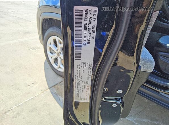 3C4NJDBN4ST575839 2025 JEEP COMPASS Черный Вид наклейки с VIN-кодом