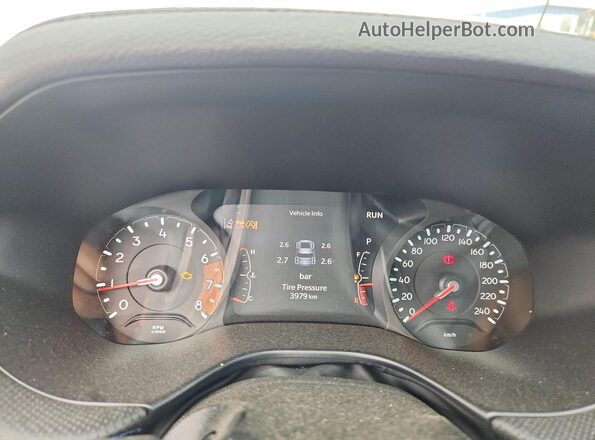 3C4NJDBN4TT226035 2026 JEEP COMPASS Белый Вид щитка приборов
