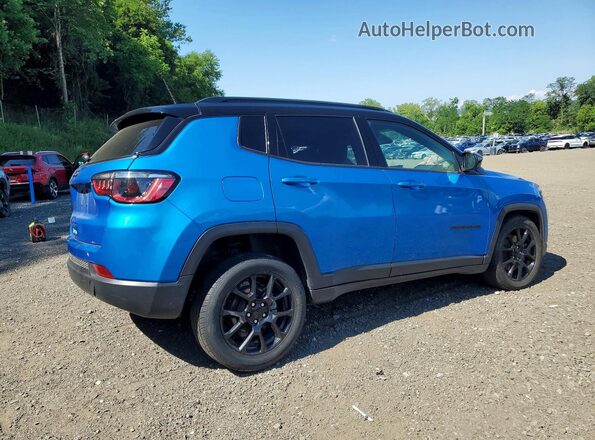 3C4NJDBN5PT529718 2023 JEEP COMPASS Blue Trasero derecho