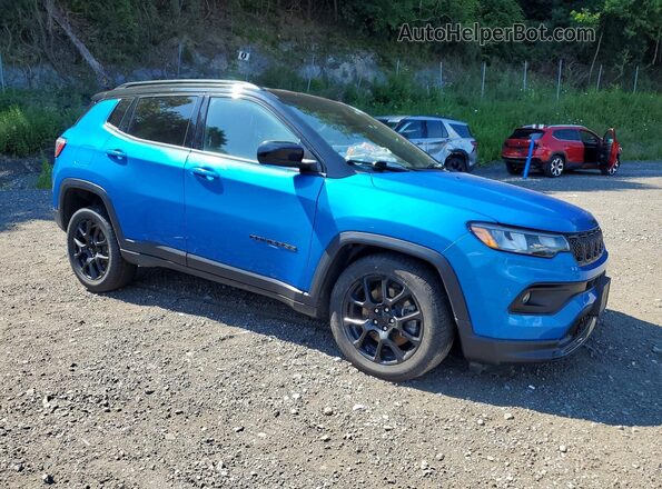 3C4NJDBN5PT529718 2023 JEEP COMPASS Blue Delantero derecho