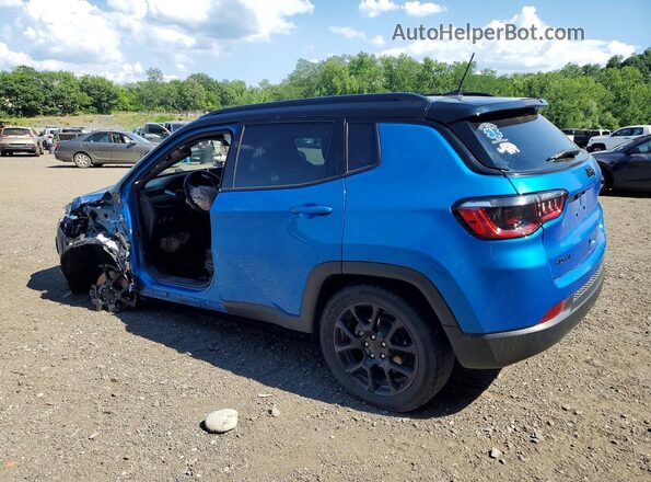 3C4NJDBN5PT529718 2023 JEEP COMPASS Blue Trasero izquierdo