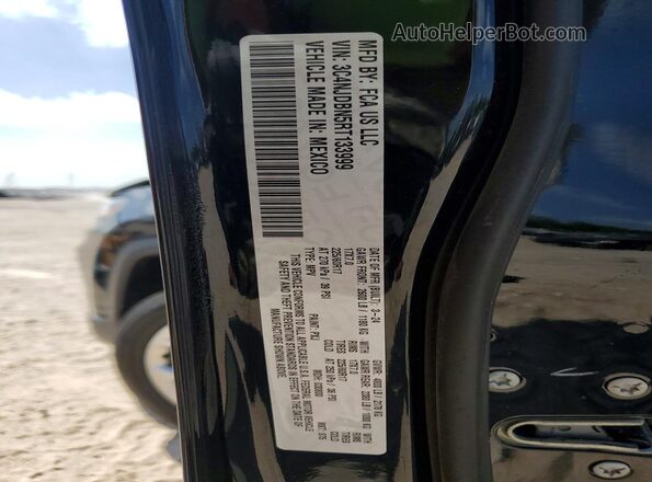 3C4NJDBN5RT133999 2024 JEEP COMPASS Black Vista de la etiqueta del VIN