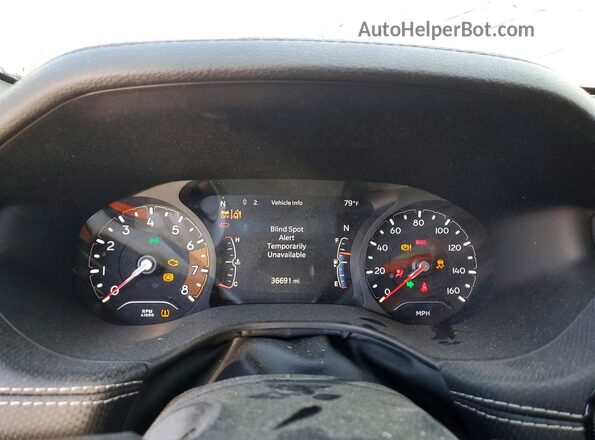 3C4NJDBN5RT135333 2024 JEEP COMPASS Silver Вид щитка приладів