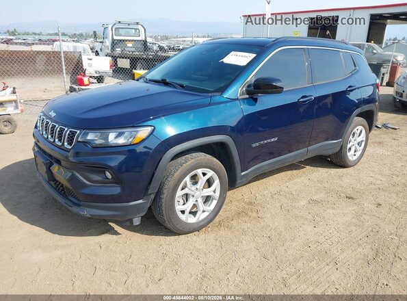 3C4NJDBN5RT175332 2024 JEEP COMPASS Blue Առջևի ձախ երեք քառորդ տեսարան