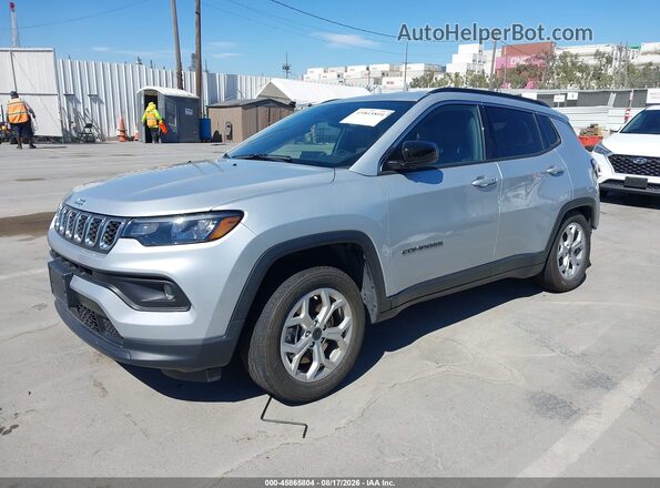 3C4NJDBN5ST568902 2025 JEEP COMPASS Silver Передня ліва чверть