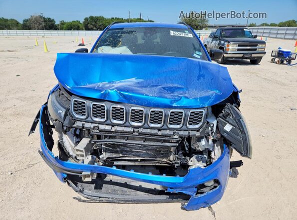 3C4NJDBN6RT118833 2024 JEEP COMPASS Blue Widok z przodu