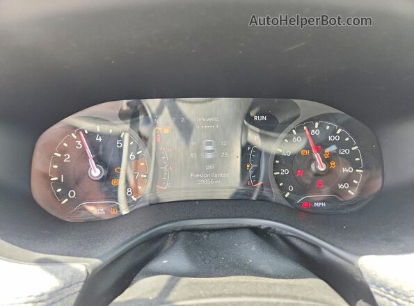 3C4NJDBN7RT582052 2024 JEEP COMPASS Gray Вид щитка приладів