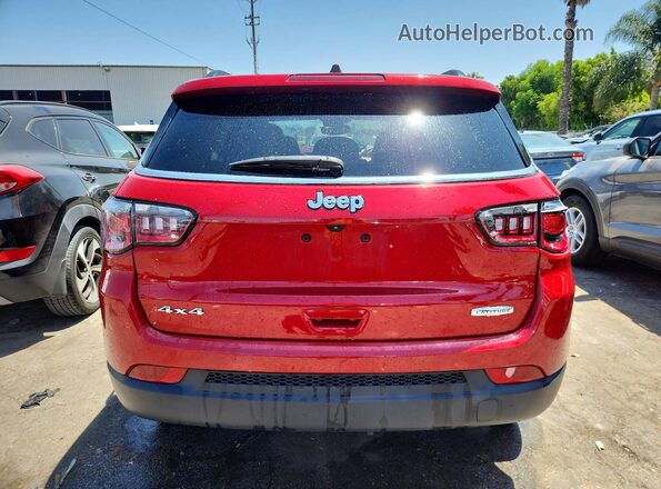 3C4NJDBN7ST546867 2025 JEEP COMPASS Red Widok z tyłu