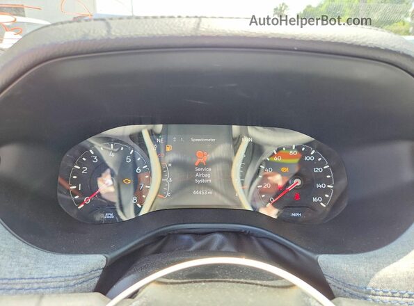 3C4NJDBN7ST546867 2025 JEEP COMPASS Red Widok zestawu wskaźników