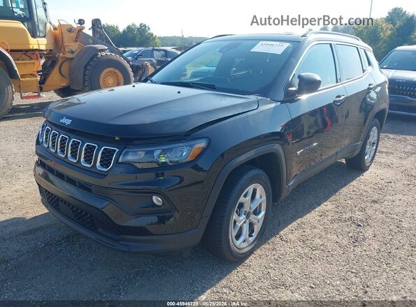 3C4NJDBN7ST548926 2025 JEEP COMPASS Black Vista tres cuartos delantera izquierda