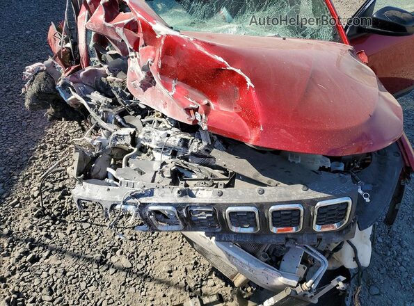 3C4NJDBN9ST547468 2025 JEEP COMPASS Red Engine compartment view