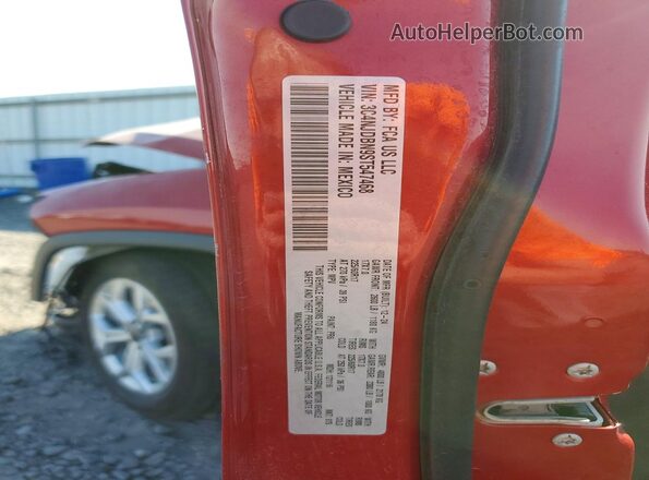 3C4NJDBN9ST547468 2025 JEEP COMPASS Red 360 interior view