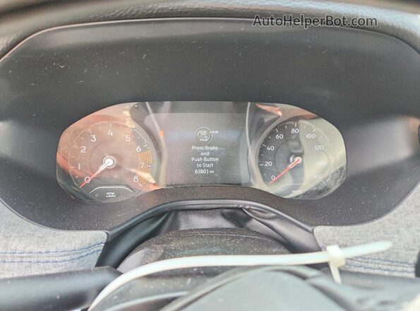 3C4NJDBNXRT132833 2024 JEEP COMPASS White Instrument cluster view