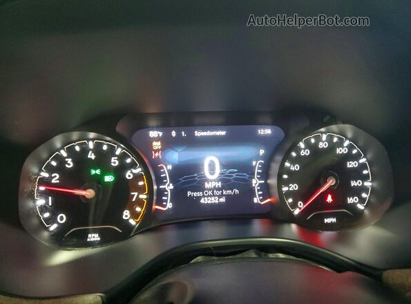 3C4NJDBNXRT139099 2024 JEEP COMPASS White Вид щитка приладів