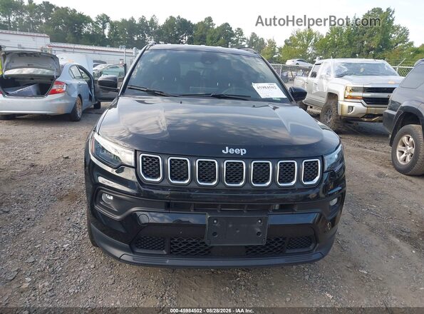3C4NJDBNXRT606506 2024 JEEP COMPASS Black Instrument cluster view