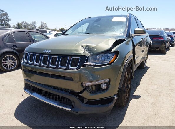 3C4NJDCB0KT827803 2019 JEEP COMPASS Green Դիմացի տեսք