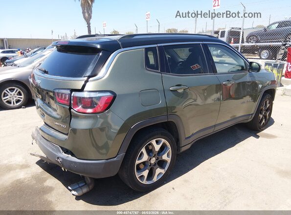 3C4NJDCB0KT827803 2019 JEEP COMPASS Green Հետևի աջ