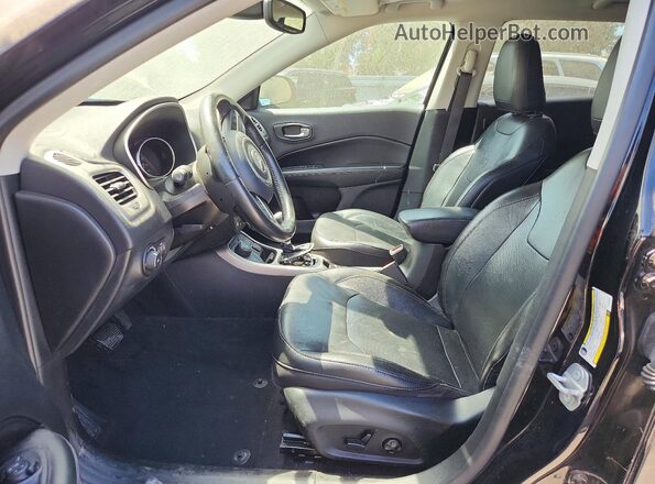 3C4NJDCB0KT836064 2019 JEEP COMPASS Black Вид щитка приладів