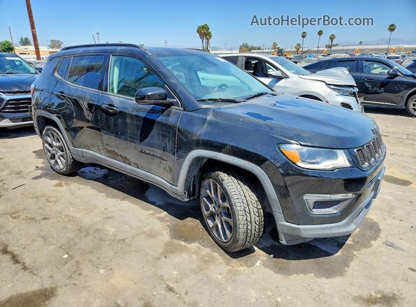 3C4NJDCB0KT836064 2019 JEEP COMPASS Black Вид ззаду