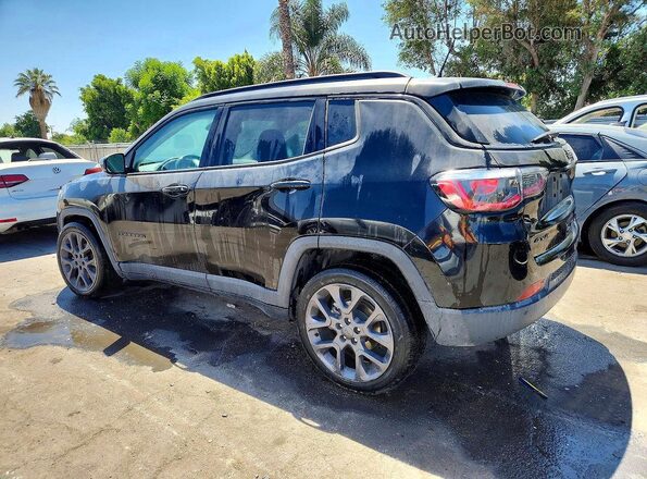 3C4NJDCB0KT836064 2019 JEEP COMPASS Black Задня права чверть