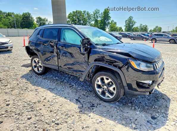 3C4NJDCB0LT135378 2020 JEEP COMPASS Black Delantero derecho