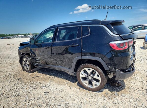 3C4NJDCB0LT135378 2020 JEEP COMPASS Black Trasero izquierdo
