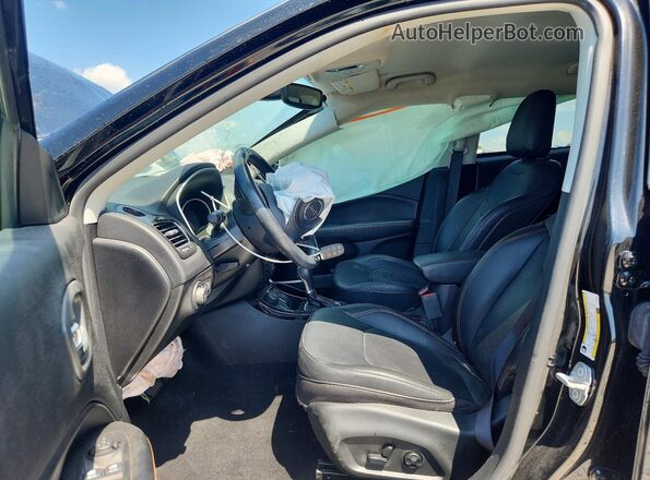 3C4NJDCB0LT135378 2020 JEEP COMPASS Black Vista interior delantera