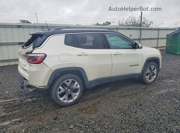 3C4NJDCB0LT145912 2020 JEEP COMPASS Белый Задняя правая четверть