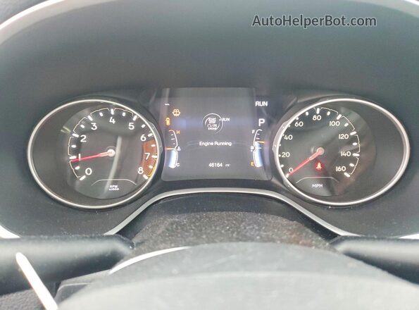 3C4NJDCB0LT145912 2020 JEEP COMPASS Белый Вид щитка приборов