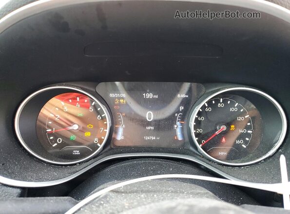 3C4NJDCB0MT511143 2021 JEEP COMPASS Серый Вид щитка приборов