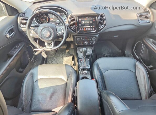 3C4NJDCB0MT512907 2021 JEEP COMPASS Black Вид панелі приладів