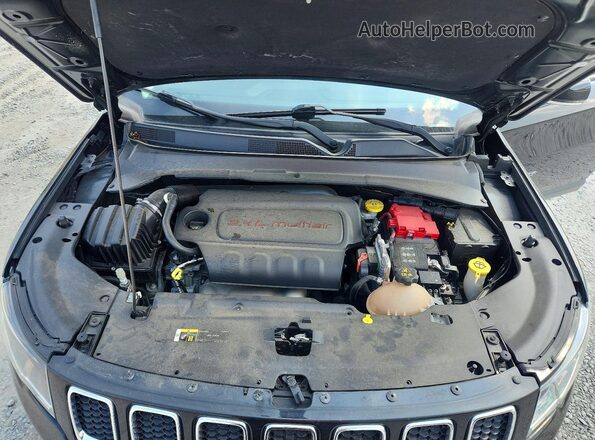 3C4NJDCB0MT512907 2021 JEEP COMPASS Black Вид підкапотного простору