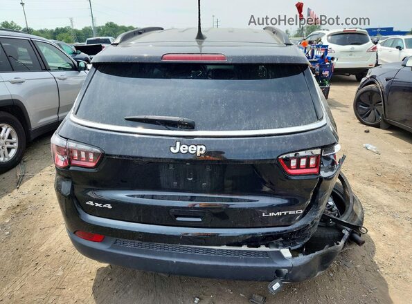 3C4NJDCB0MT549732 2021 JEEP COMPASS Black Вид ззаду