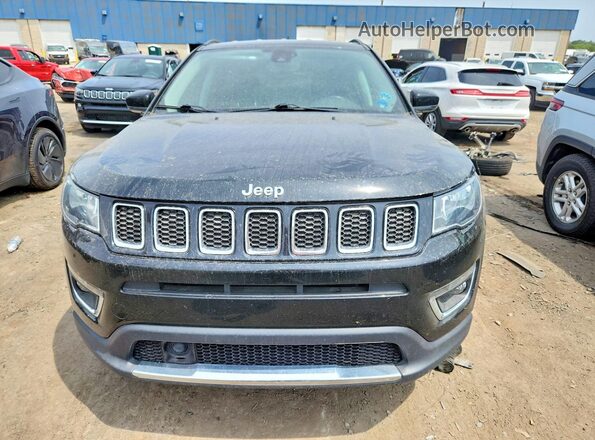 3C4NJDCB0MT549732 2021 JEEP COMPASS Black Вид спереду