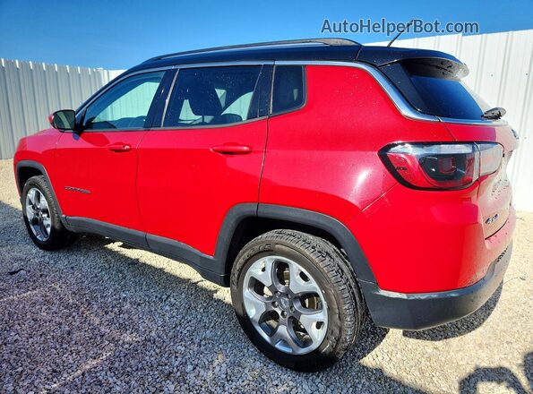 3C4NJDCB0MT595514 2021 JEEP COMPASS Красный Задняя левая четверть