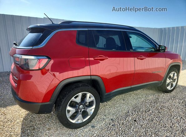 3C4NJDCB0MT595514 2021 JEEP COMPASS Красный Задняя правая четверть