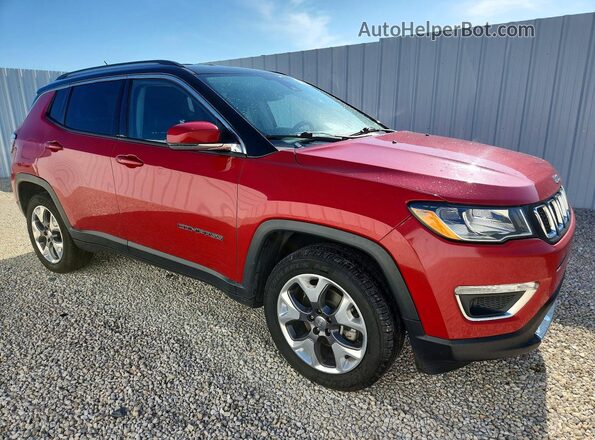 3C4NJDCB0MT595514 2021 JEEP COMPASS Красный Передняя правая четверть