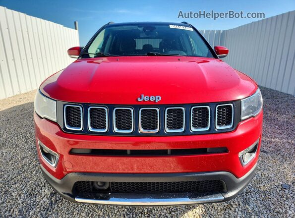3C4NJDCB0MT595514 2021 JEEP COMPASS Красный Вид спереди