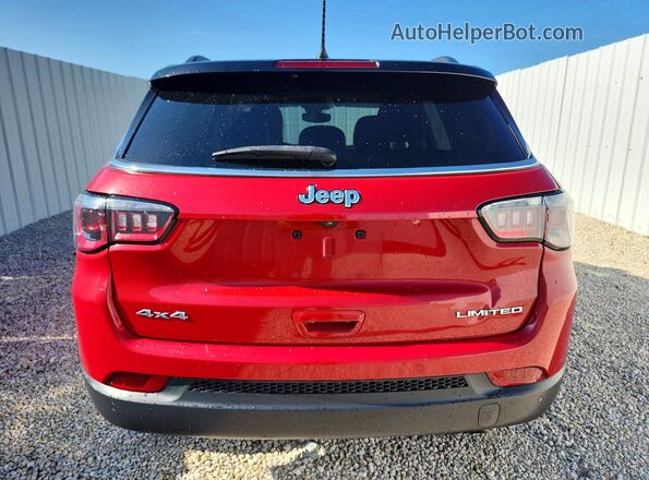 3C4NJDCB0MT595514 2021 JEEP COMPASS Красный Вид сзади