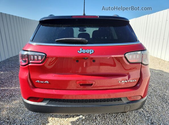 3C4NJDCB0MT595514 2021 JEEP COMPASS Красный Панорамный вид салона 360°