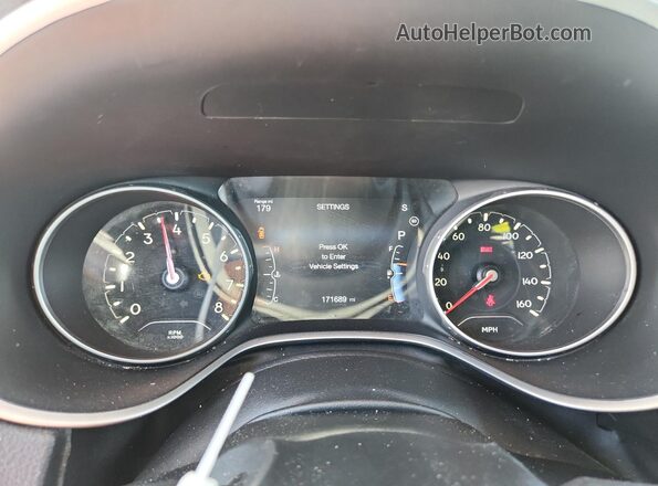 3C4NJDCB0MT603241 2021 JEEP COMPASS White Widok wnętrza 360 stopni