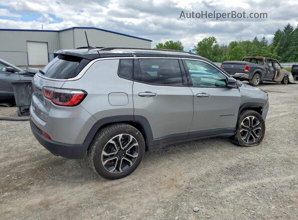 3C4NJDCB0NT155021 2022 JEEP COMPASS Silver Rear right