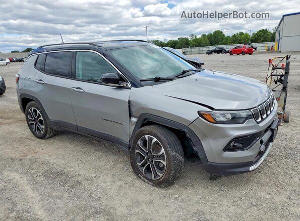 3C4NJDCB0NT155021 2022 JEEP COMPASS Silver Front right