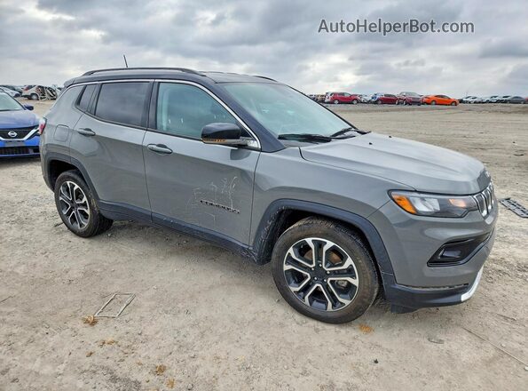3C4NJDCB0NT160073 2022 JEEP COMPASS Gray Առջևի աջ