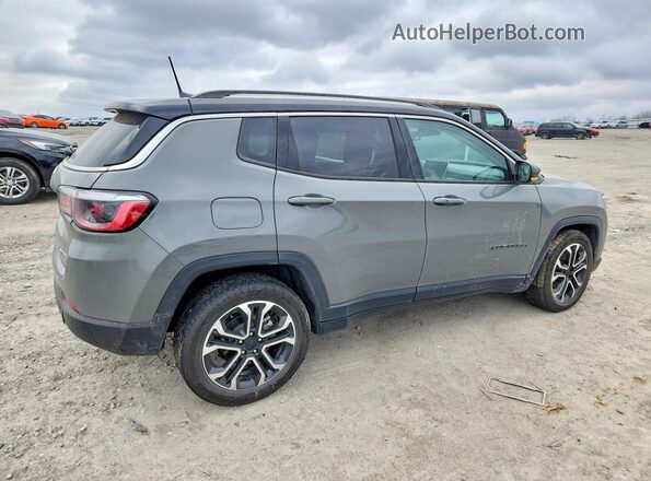 3C4NJDCB0NT160073 2022 JEEP COMPASS Gray Հետևի աջ