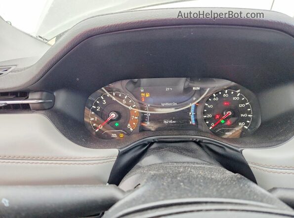 3C4NJDCB0NT160073 2022 JEEP COMPASS Gray Սարքավորումների վահանակի տեսք
